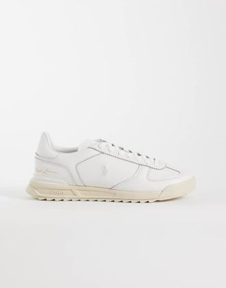 Polo Ralph Lauren Varick - Sneakers basse bianche con logo-Bianco