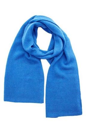 Portolano Solid Cashmere Scarf in Cobalt Blue at Nordstrom Rack