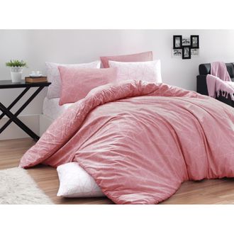 Blanc Avenue Juego de funda de edred&oacute;n 240x220 cm+ 2 FA 65x65 cm 100% algod&oacute;n