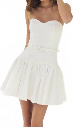 Hutch Junie Dress In White