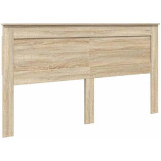 vidaXL Headboard with Headboard Sonoma Oak 180 cm Engineered Wood vidaXL