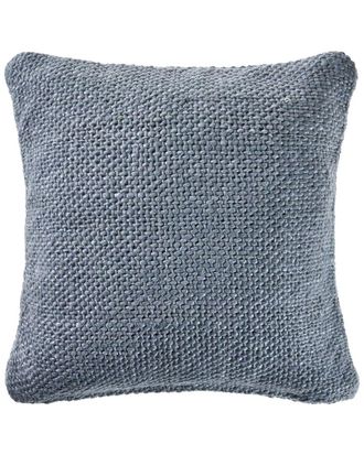 LR Home Lr Home Avery Woven Casual Blue Decorative Pillow
