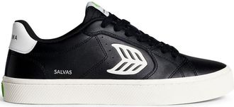 Cariuma SALVAS sneakers - men - Recycled Mesh/Rubber/Cork/LWG-Certified Gold-Rated Leather - 11.5 - Black