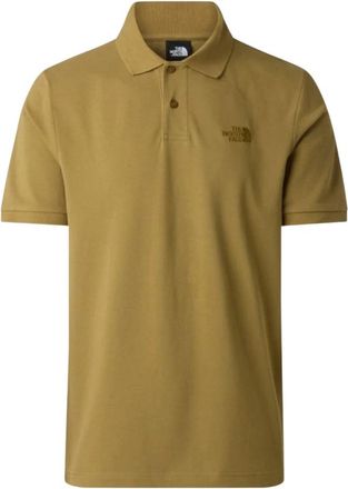 The North Face Essential Regular Polo - Heren - Outdoor shirts - Bruin - XS - Katoen - Fitness