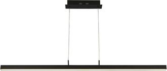 Searchlight Tribeca Colgante led de 1 luz, temperatura que cambia de color, negro mate 2700/3000/4000K - Searchlight