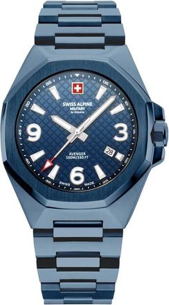 Swiss Alpine Military 7005.1195 Avenger - Heren - Horloges - Zwart - ONE Size - Accessoires