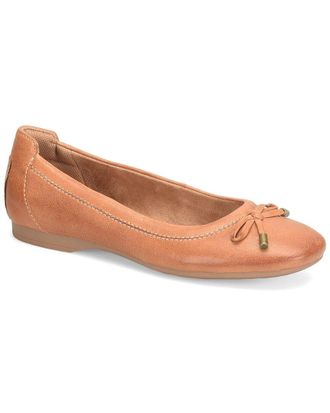 COMFORTIVA Keegan Leather Flat