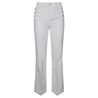 Liu Jo Mujer, Pantalones, Blanco, Talla: W30