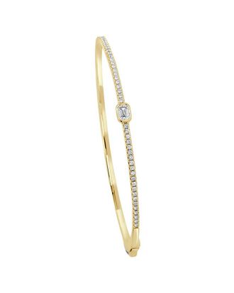 Sabrina Designs 14K 0.66 Ct. Tw. Diamond Bangle Bracelet