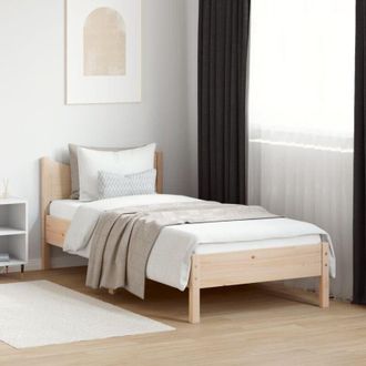 vidaXL Letto senza Materasso 90x200 cm in Legno Massello di Pino - Vidaxl