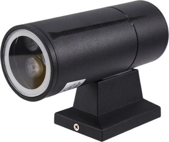 OEM Aplique De Pared Exterior De Un Solo Cabezal, Foco Con Luz Hacia Arriba Y Hacia Abajo, Para Puerta De Villa, Columna, Hotel, L&aacute;mpara De Pared Exterior