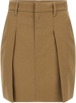 Brunello Cucinelli Mujer, Faldas, Marr&oacute;n, Talla: M