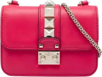 Valentino Pre-owned Rockstud Glam Lock Borsa a tracolla - - Pre-owned - Donna - Rosa - ONE SIZE