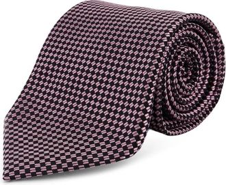 Tom Ford Zijden Stropdas - Heren - Stropdassen - Roze - ONE Size - Accessoires