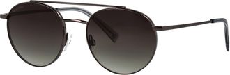 Marc O'Polo Sonnenbrille MARC OPOLO Modell 505127, Herren, dunkles silber, leicht gl&auml;nzend, metallic, Sonnenbrillen Sonnenbrille, Panto