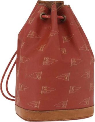 Louis Vuitton Pre-owned Vintage Bucket Bag - Pre-owned - Mujer - Rojo - ONE SIZE
