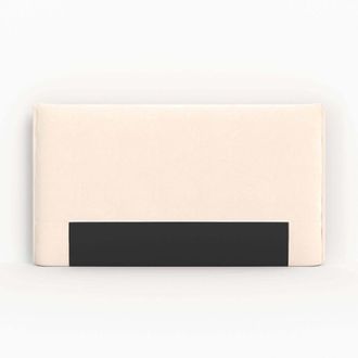 Rendez-Vous D&eacute;co Cabecero De Cama Safia En Tejido Blanco Desenfundable 160 Cm