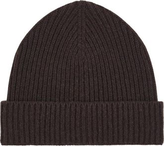 Wakakuu Icons Beanie Cashmere - Dames - Hoeden - Bruin - ONE Size - Wol - Accessoires