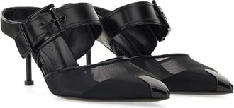 Alexander McQueen Punk Sandal - Black