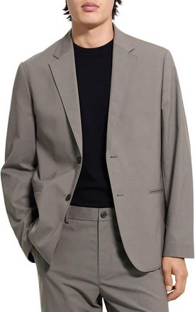 Theory Clinton Travel Motion Wool Blend Blazer in Morel - 2My at Nordstrom, Size 44