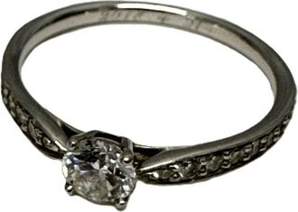 Tiffany & Co. Platinum Platinum 950 Band Ring (Pre-Owned)