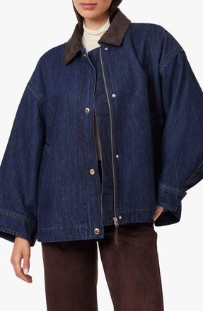 Habitual Oversized Denim Jacket in Rinse at Nordstrom, Size X-Large