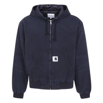 Carhartt Work in Progress Dames, Sweatshirts & Hoodies, Blauw, Maat: L Katoen