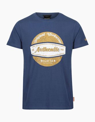 Regatta Mens Regatta Professional Mens Cotton T-Shirt - Navy - Size: 36