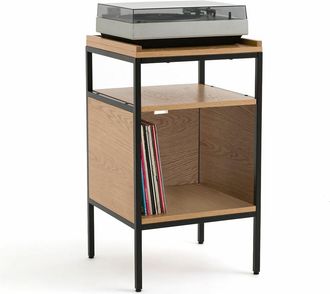 La Redoute Interieurs Vinylkast van eikenhout en fineer L48 cm, Volga