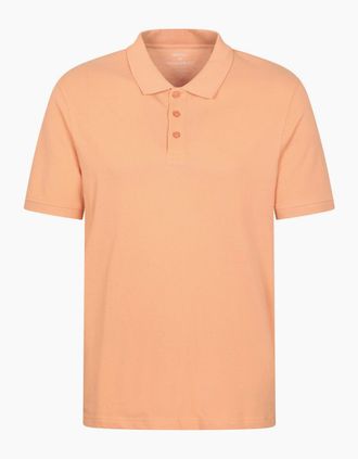 Mountain Warehouse Mens Mountain Warehouse Mens Lakeside II Polo Shirt - Pink/Orange/Red - Size: 42