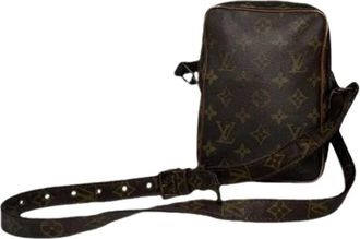 Louis Vuitton Pre-owned Cross Body Bags, female, Brown, Size: ONE SIZE Pre-owned Vintage Cross Body Bag