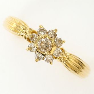 C&A Yellow Gold Yellow Gold (18K) Band Ring (Pre-Owned)