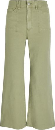 Paige Anessa Wide-leg Jeans - Green - 27 (W27 / UK8-10 / S)