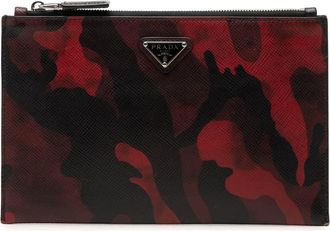 Prada Pre-owned Prada Tessuto Camouflage Clutch Unisex 63VD6V7OTGPPVGJ0