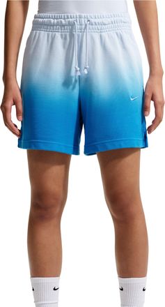 Nike (WMNS) Nike Sportswear Phoenix Fleece Mid-Waist Shorts Hydrogen Blue Light Photo Blue IF7371-407