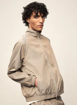 Les Deux Mens Shimmery track jacket