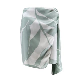 Max Mara Dames, Rokken, Groen, Maat: XS Zijde