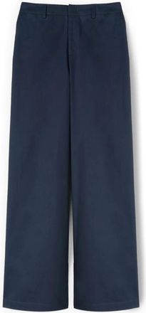 Motivi Broeken, Dames, Blauw, 2Xs, Katoen, Wide Broeken