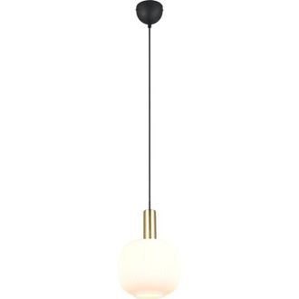 Trio Lampada a sospensione, metallo, ottone satinato, 20x150x20 cm, Diva