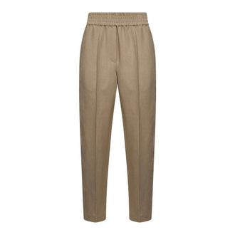 Brunello Cucinelli Donna, Pantaloni, Beige, L, new