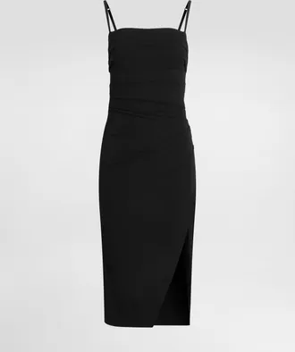 Dolce & Gabbana Viscose Jersey Dress - Woman Dresses Black 38