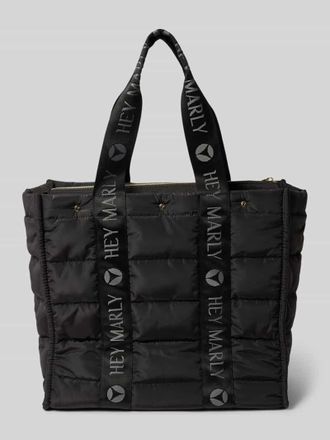 Hey Marly Shopper mit Ziernähten Modell Best Buddy in Black, Größe 1