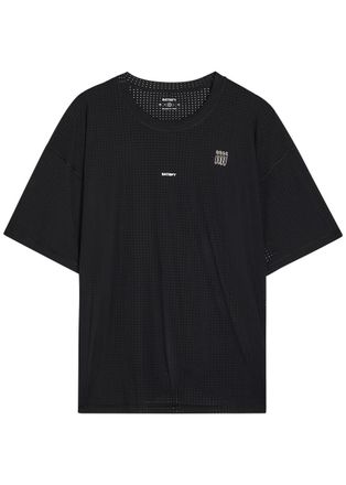 SATISFY Space-o Camouflage Stretch-jersey T-shirt - Black - XL