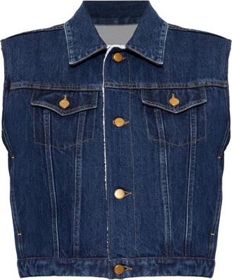 Jil Sander Dames, Jassen, Blauw, Maat: L Denim