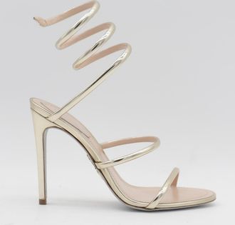 Rene Caovilla Platinum Sandals
