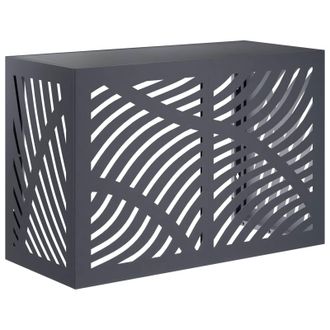 vidaXL Funda Para Aire Acondicionado Gris Antracita 90 X 40 X 60 Cm Vidaxl