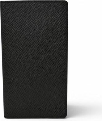 Louis Vuitton Taiga Ardoise Leather Wallet (Bi-Fold) (Pre-Owned)