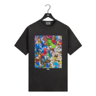 Kith x Marvel vs. Capcom Clash of Super Heroes Vintage T-Shirt Black KHM034294-001