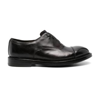 Premiata Brass Derby Schoenen - Heren - Nette schoenen - Zwart - 45 EU - Leer - Schoenen