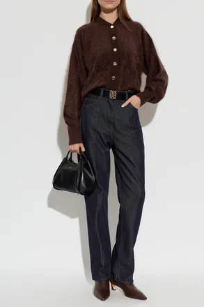 Max Mara Abbono Jeans, Womens, Navy Blue
